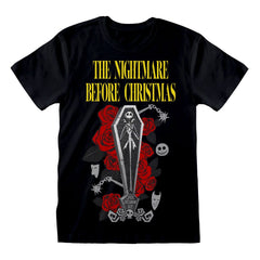 Nightmare Before Christmas T-Shirt Jack Coffin Size M 5056688522476