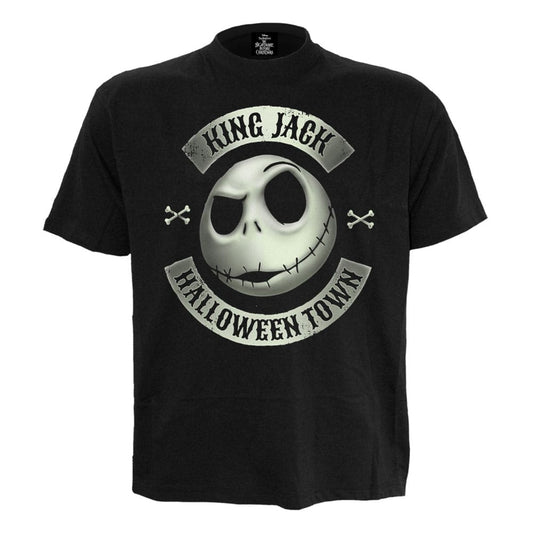 Nightmare before Christmas T-Shirt Jack Crest Size S 5056811527460