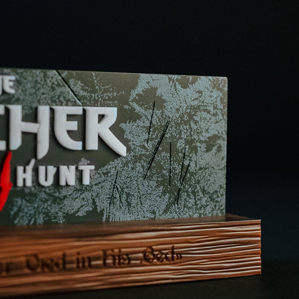 The Witcher LED-Light Wild Hunt Logo 22 cm 3760116367615