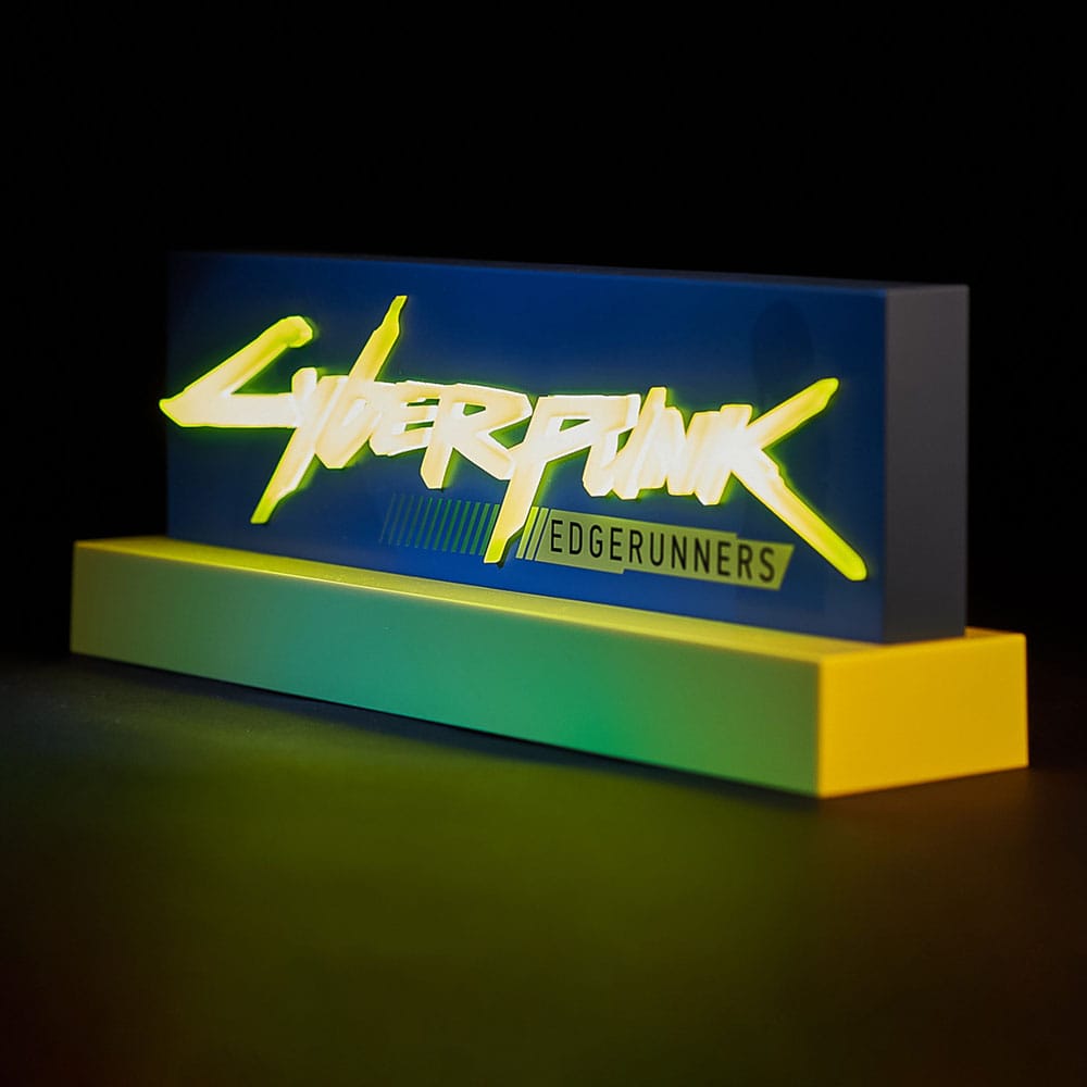 Cyberpunk Edgerunner LED-Light Logo 22 cm 3760116367707