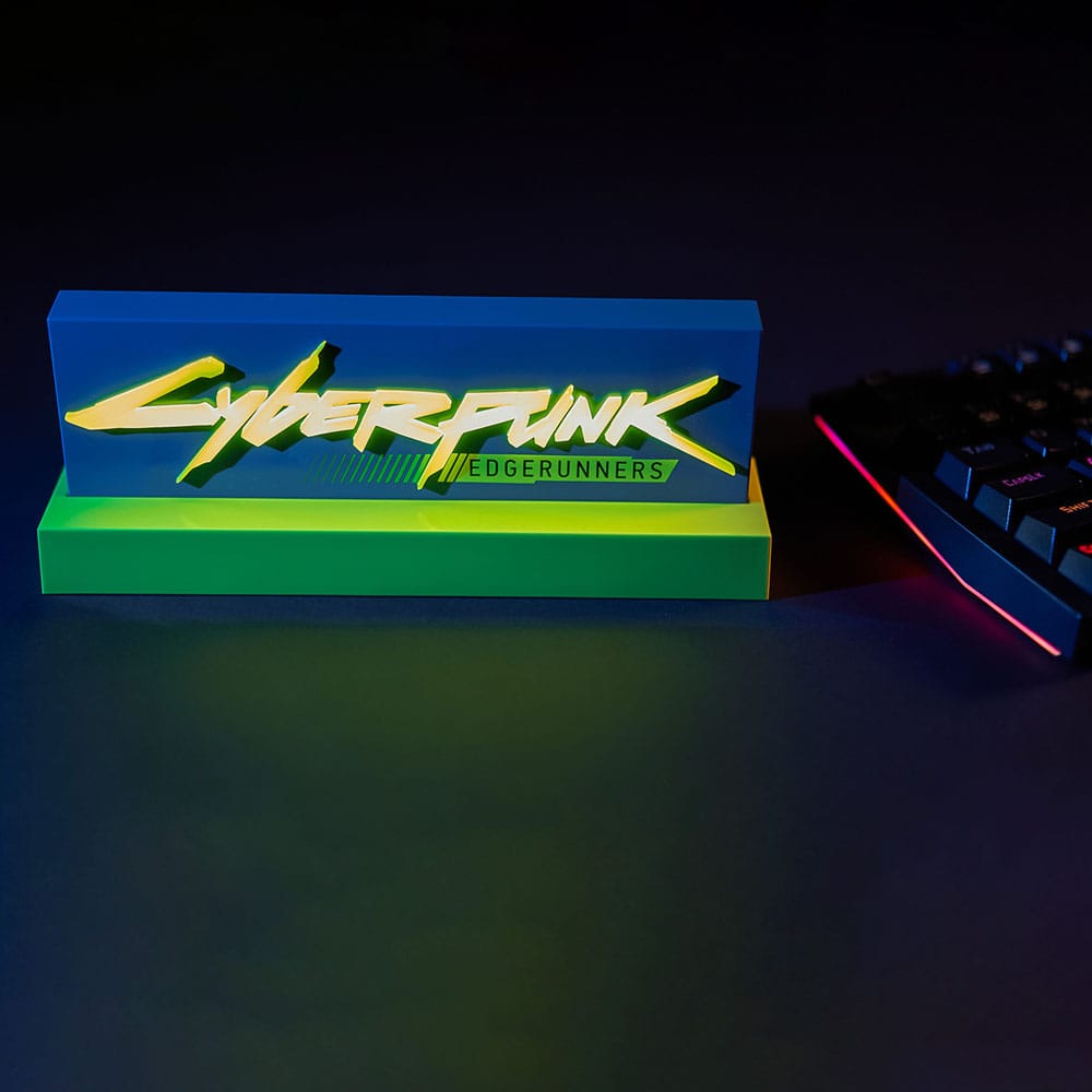 Cyberpunk Edgerunner LED-Light Logo 22 cm 3760116367707