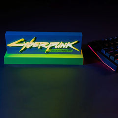 Cyberpunk Edgerunner LED-Light Logo 22 cm 3760116367707