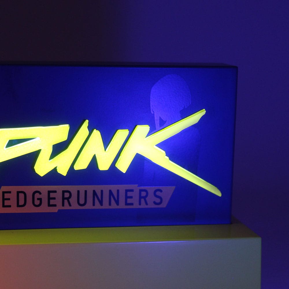 Cyberpunk Edgerunner LED-Light Logo 22 cm 3760116367707