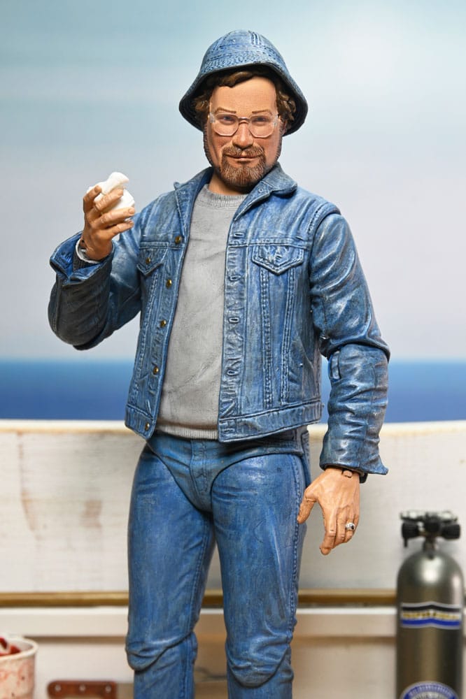 Jaws Action Figure Ultimate Matt Hooper Amity Arrival 50th Anniversary 18 cm 0634482033357