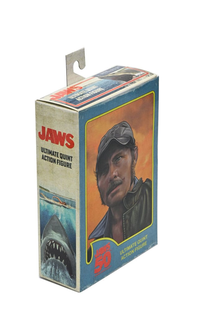 Jaws Action Figure Ultimate Sam Quint 50th Anniversary Figure 18 cm 0634482033364