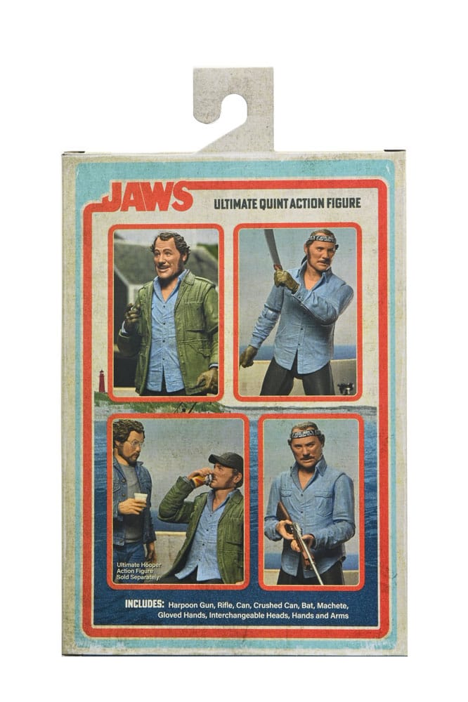 Jaws Action Figure Ultimate Sam Quint 50th Anniversary Figure 18 cm 0634482033364