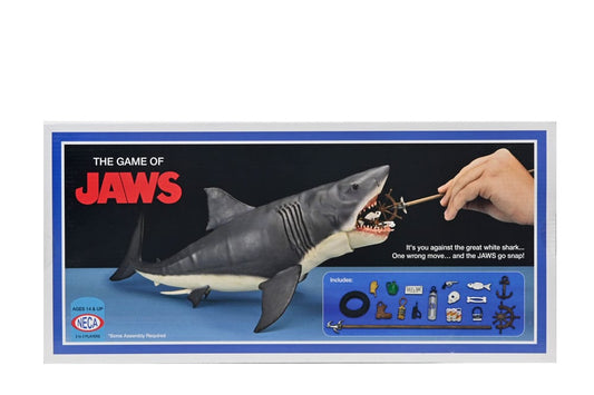 Jaws 12" Head to Tail Action Figure The Game of Jaws 50th Anniversary 38 cm 0634482033388