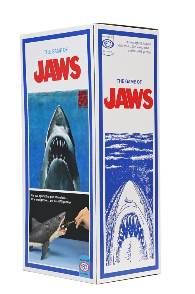 Jaws 12" Head to Tail Action Figure The Game of Jaws 50th Anniversary 38 cm 0634482033388