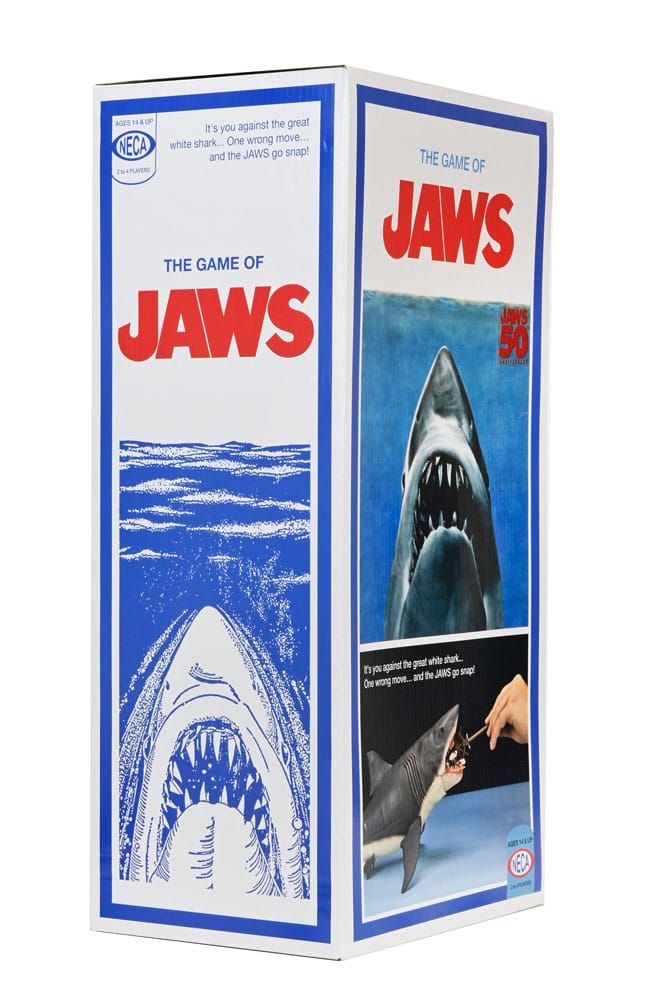 Jaws 12" Head to Tail Action Figure The Game of Jaws 50th Anniversary 38 cm 0634482033388