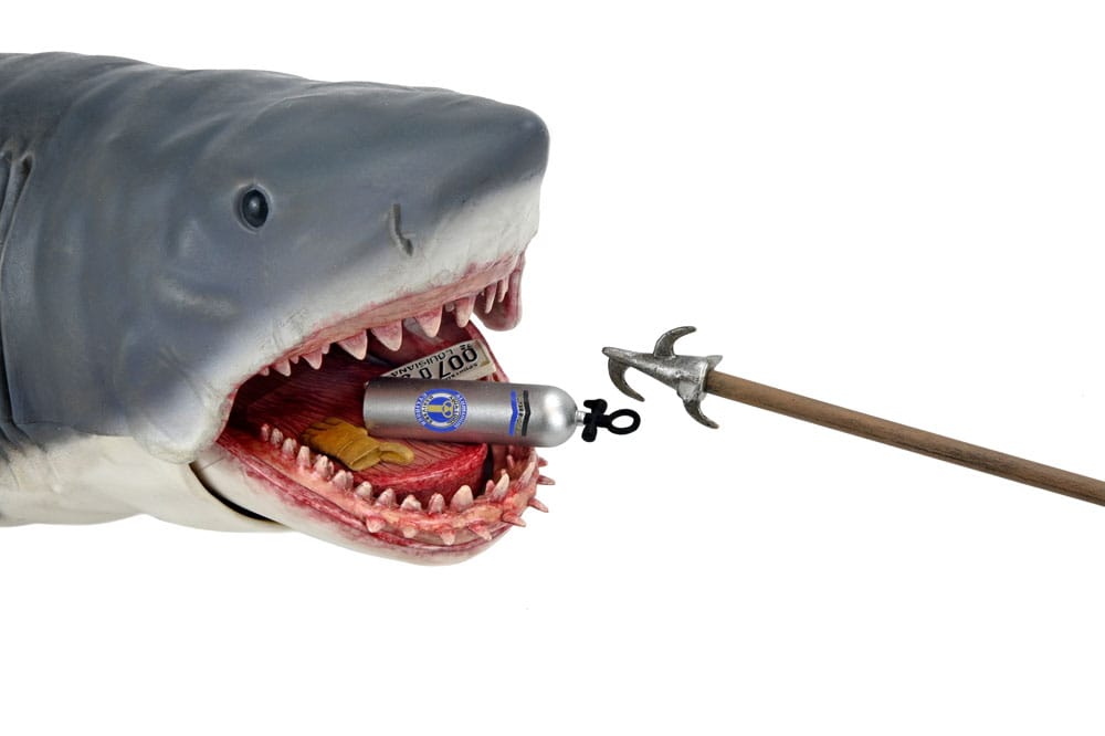 Jaws 12" Head to Tail Action Figure The Game of Jaws 50th Anniversary 38 cm 0634482033388