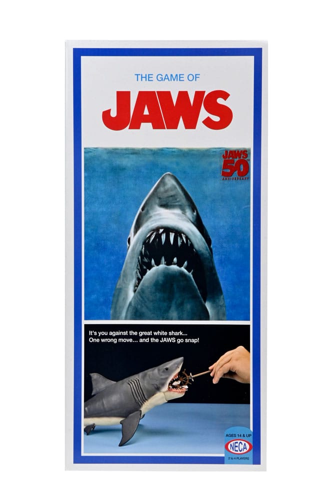 Jaws 12" Head to Tail Action Figure The Game of Jaws 50th Anniversary 38 cm 0634482033388