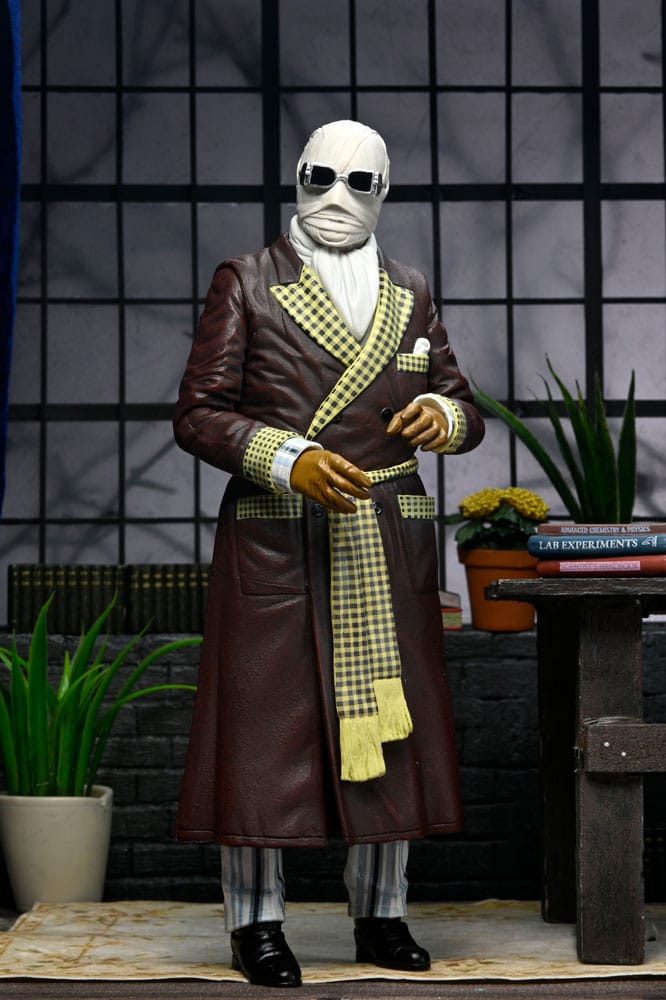 Universal Monsters Action Figure Ultimate Invisible Man (Kemp House) (Color) 18 cm 0634482048573