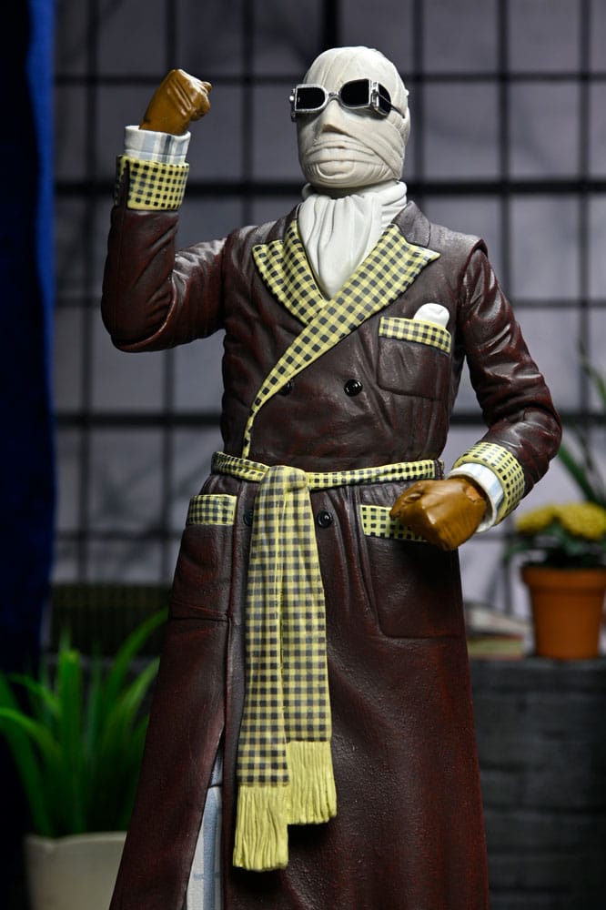 Universal Monsters Action Figure Ultimate Invisible Man (Kemp House) (Color) 18 cm 0634482048573