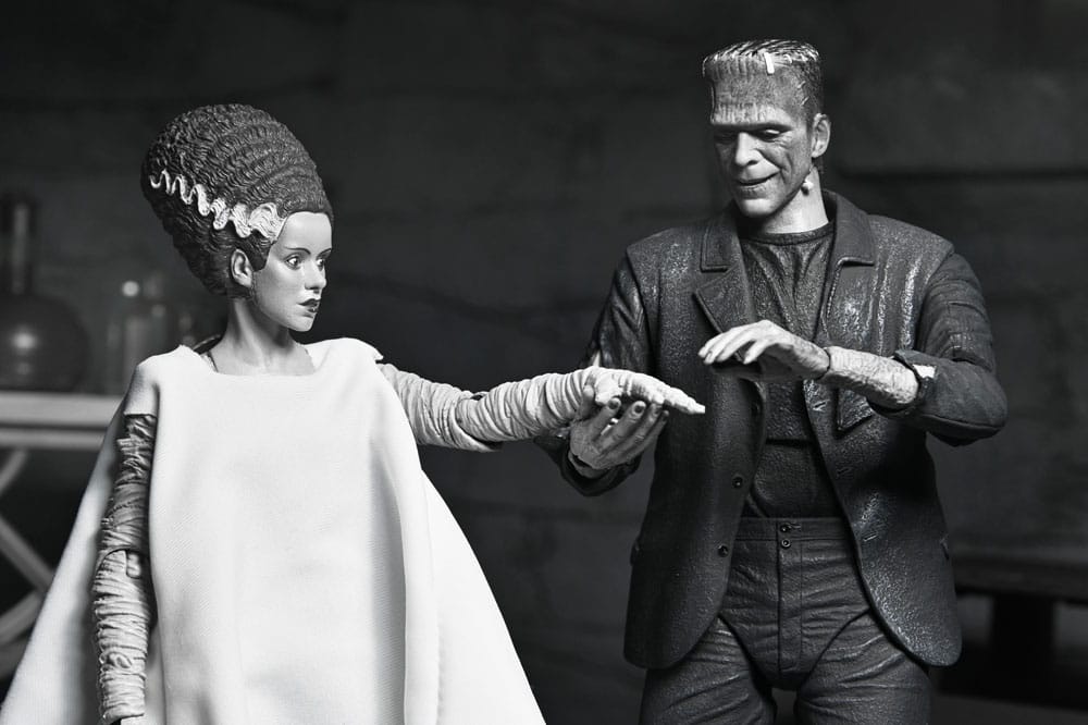 Universal Monsters Action Figure Ultimate Frankenstein's Monster (Bride of Frankenstein) (B&W) 18 cm 0634482048832