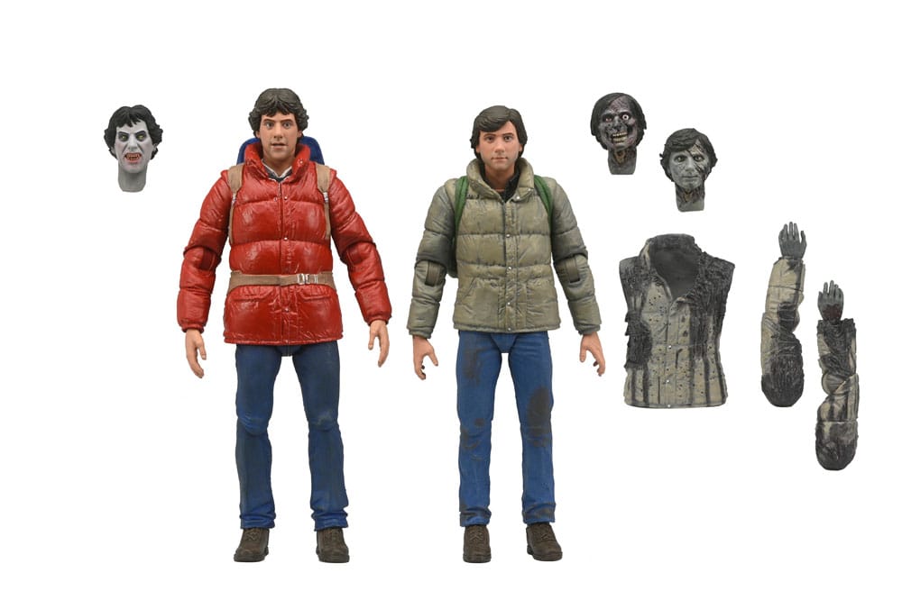 An American Werewolf In London Action Figures 2-Pack Jack and David 18 cm 0634482049495