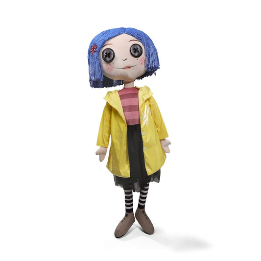 Coraline Life-Size Plush Figure Coraline with Button Eyes 152 cm 0883975186425