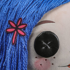 Coraline Life-Size Plush Figure Coraline with Button Eyes 152 cm 0883975186425