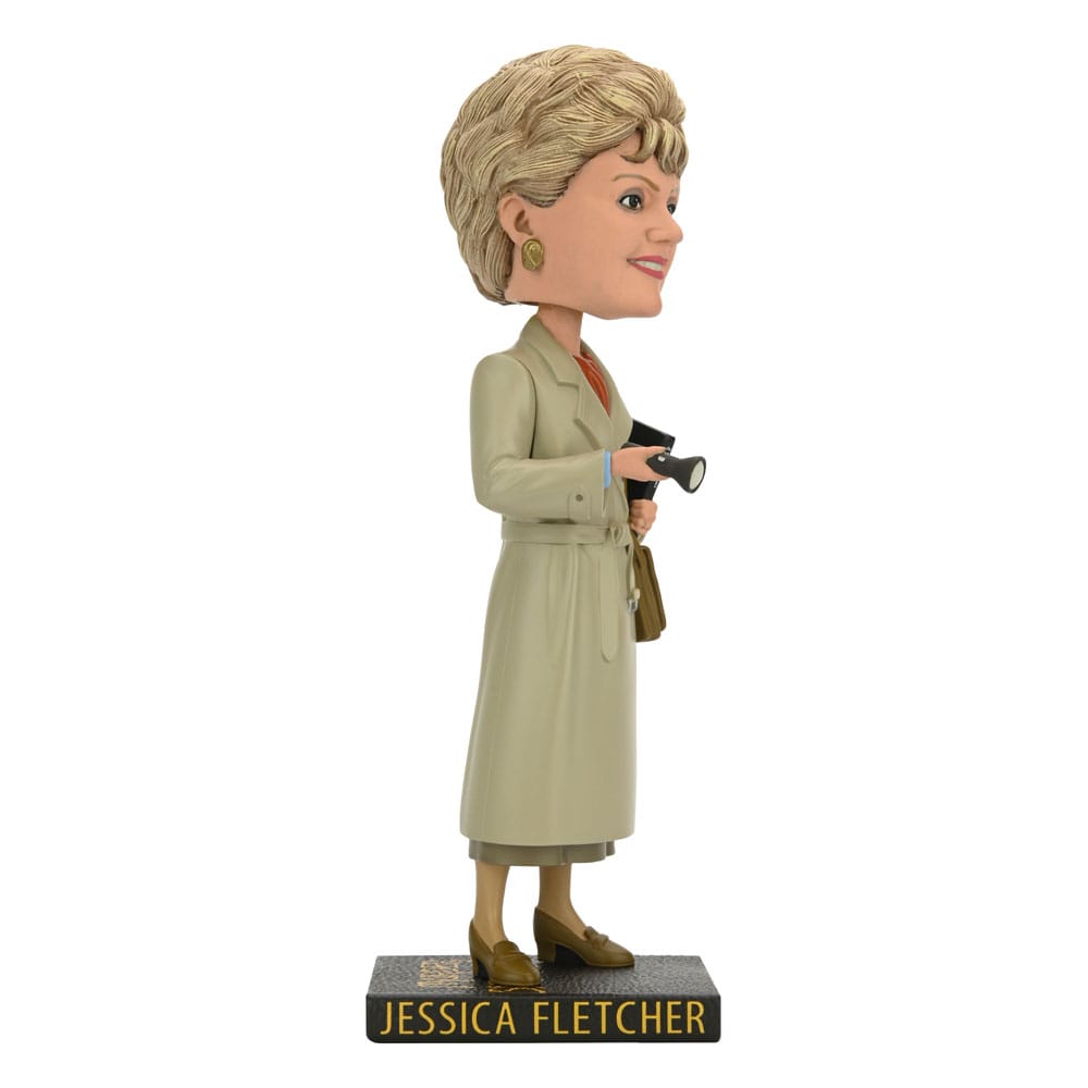 Murder, She Wrote Head Knocker Jessica Fletcher 20 cm 0634482190722