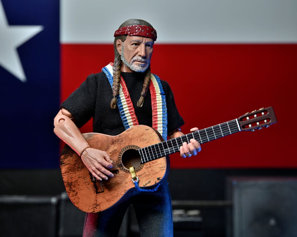 Willie Nelson Clothed Action Figure 20 cm 0634482391501