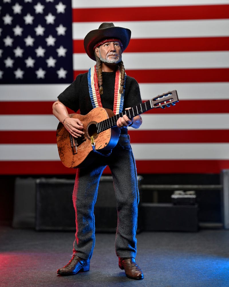 Willie Nelson Clothed Action Figure 20 cm 0634482391501