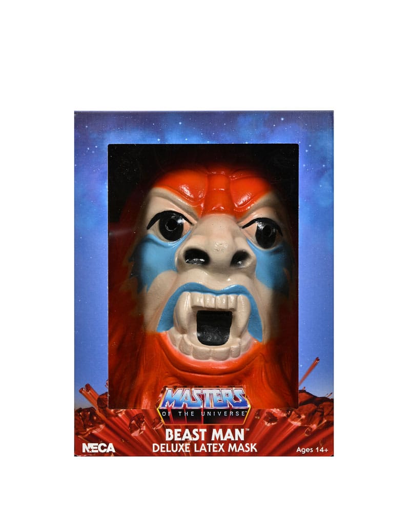 Masters of the Universe Replica Deluxe Latex Mask Beastman 0634482394946