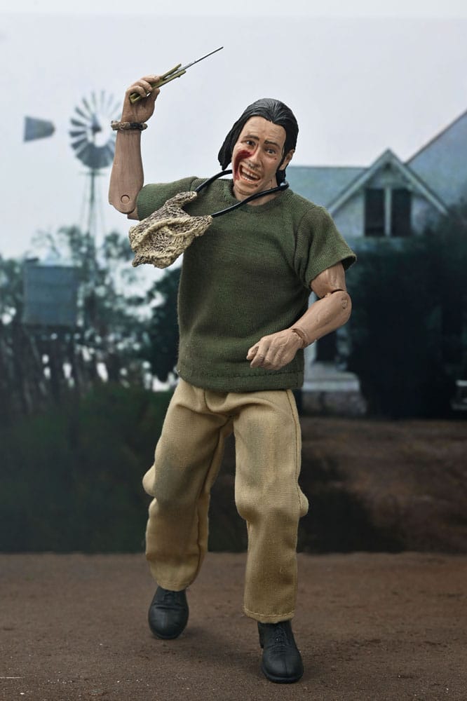 Texas Chainsaw Massacre Clothed Action Figure The Hitchhiker 50th Anniversary 20 cm 0634482416044