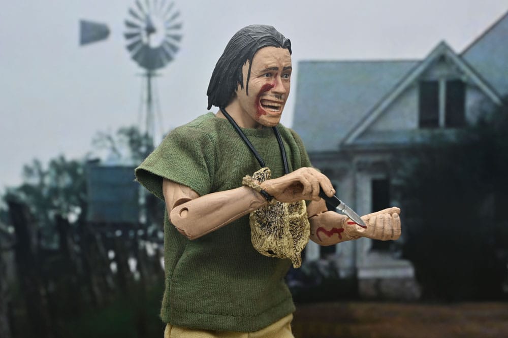 Texas Chainsaw Massacre Clothed Action Figure The Hitchhiker 50th Anniversary 20 cm 0634482416044