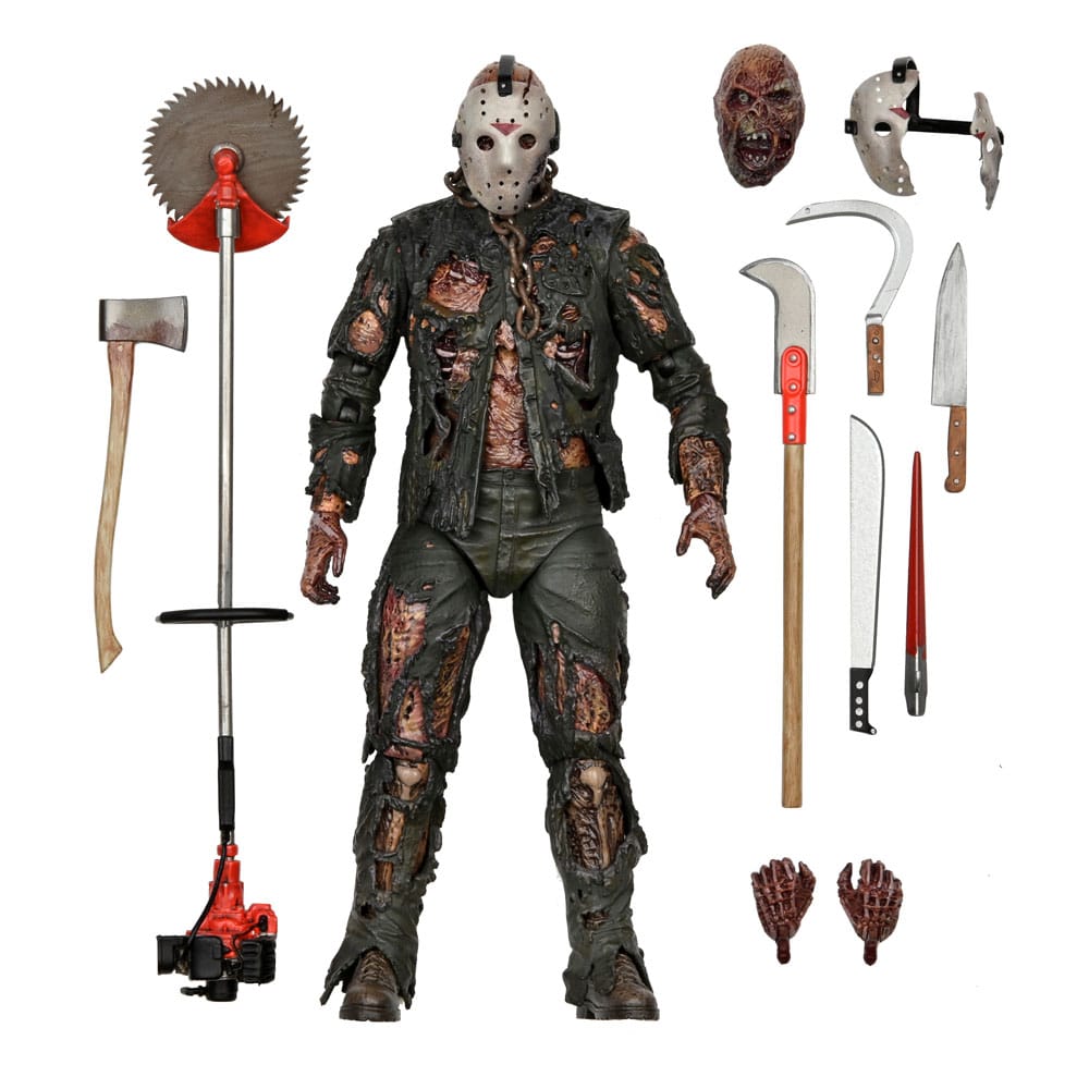 Friday the 13th Part 7 Action Figure Ultimate Jason New Blood 18 cm 0634482420034