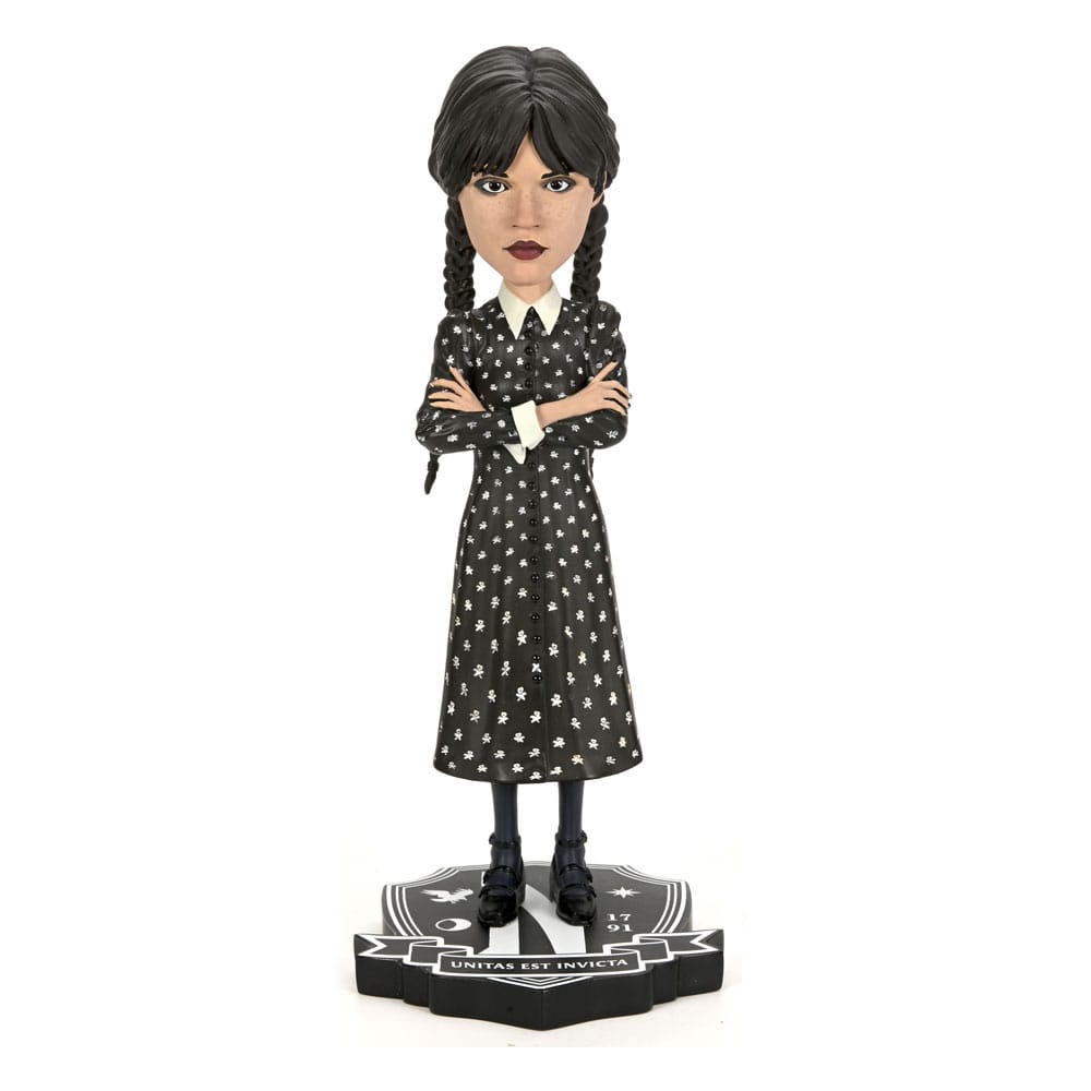 Wednesday Head Knocker Bobble-Head Wednesday Addams 21 cm 0634482424179