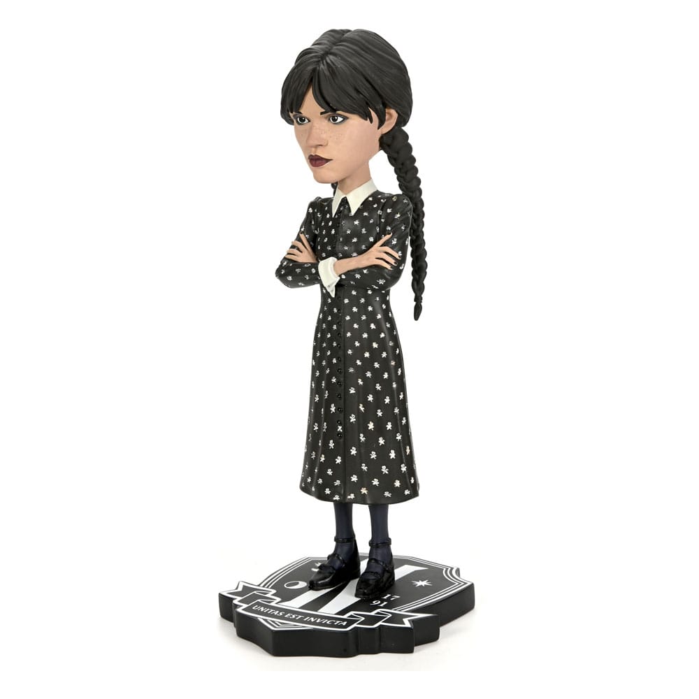 Wednesday Head Knocker Bobble-Head Wednesday Addams 21 cm 0634482424179