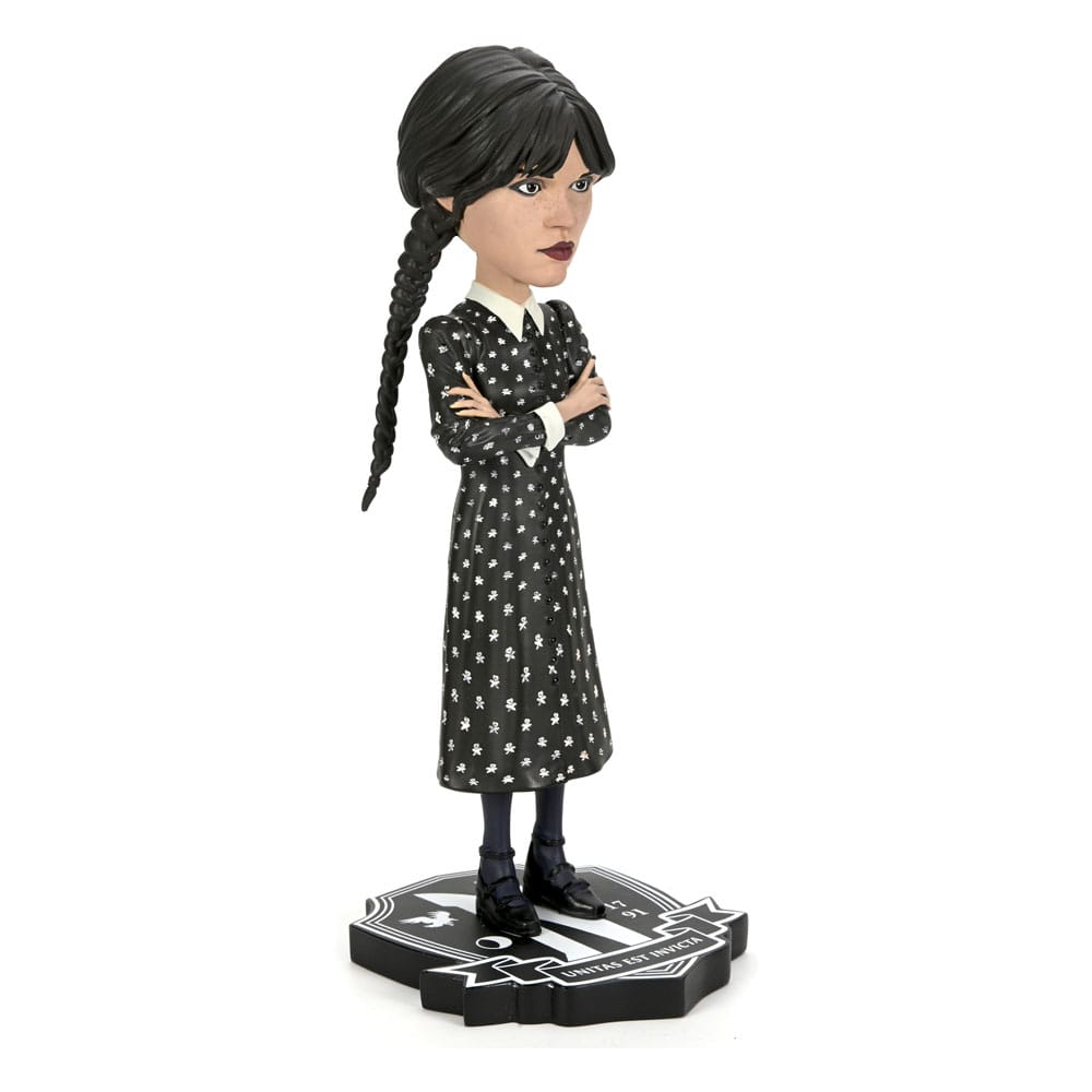 Wednesday Head Knocker Bobble-Head Wednesday Addams 21 cm 0634482424179