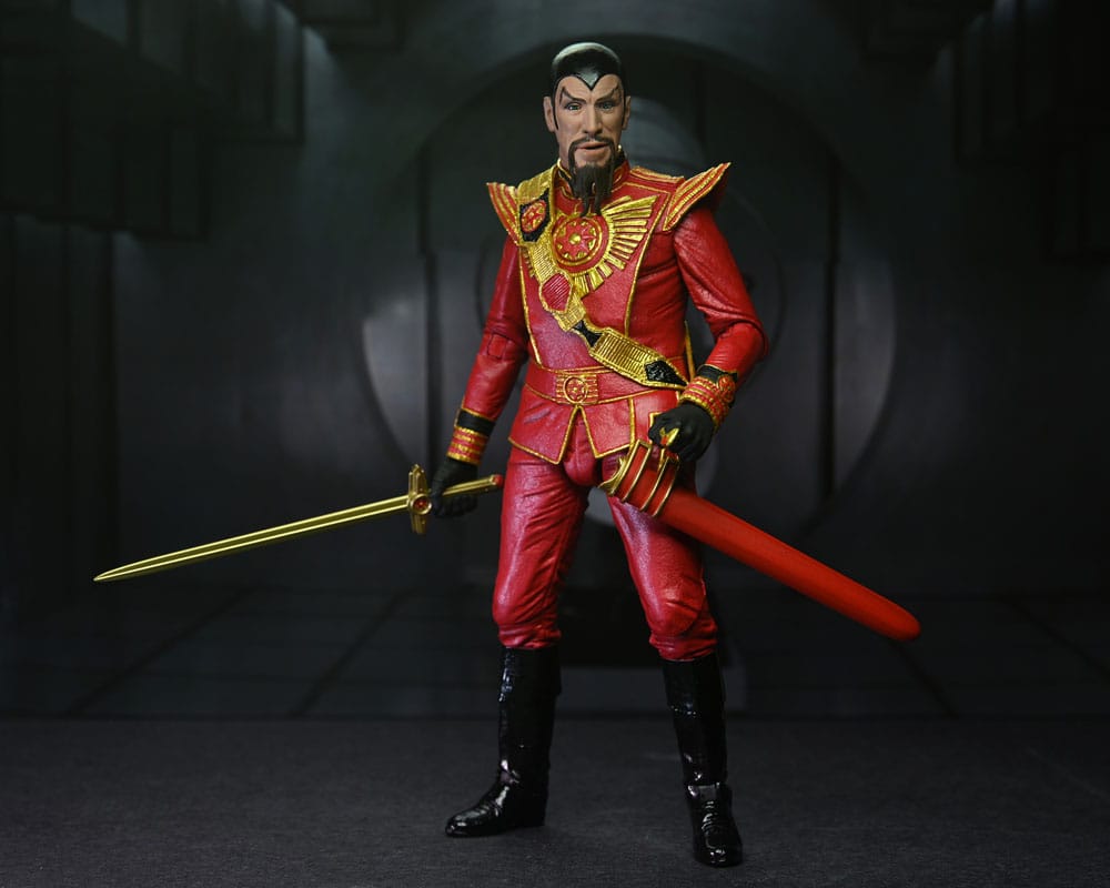 Flash Gordon (1980) Action Figure Ultimate Ming (Red Military Outfit) 18 cm 0634482426227