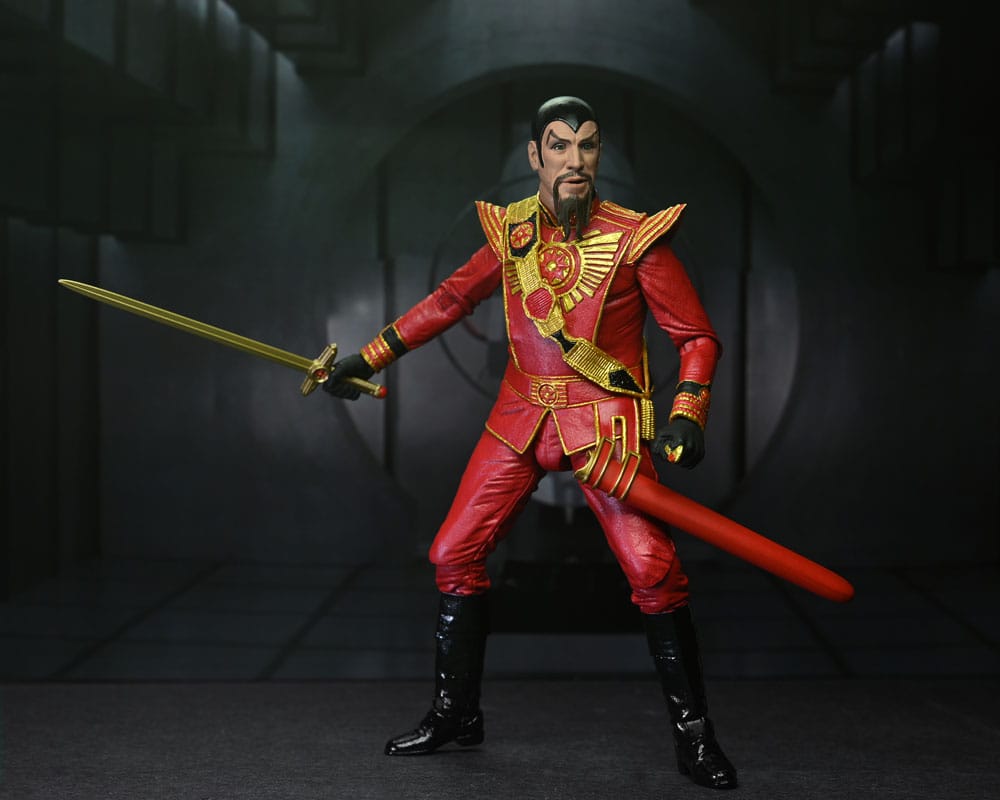 Flash Gordon (1980) Action Figure Ultimate Ming (Red Military Outfit) 18 cm 0634482426227