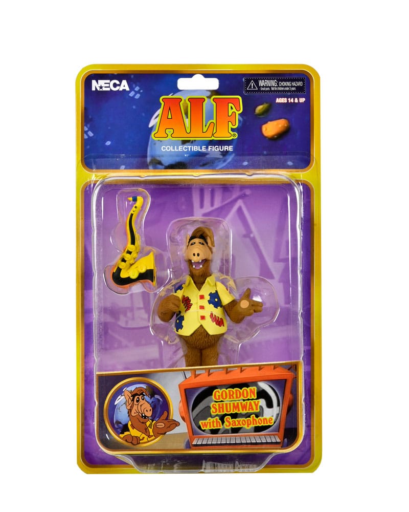 Alf Toony Classic Figure Alf with Saxophone 15 cm 0634482451045