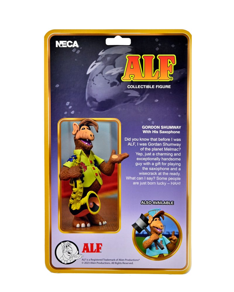 Alf Toony Classic Figure Alf with Saxophone 15 cm 0634482451045