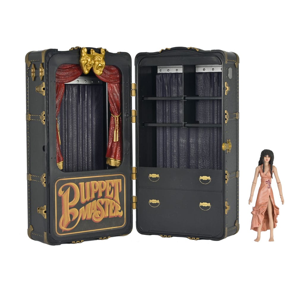 Puppet Master Action Figure 2 Pack Toulon's Puppet Case & Leech Woman 11 cm 0634482455913