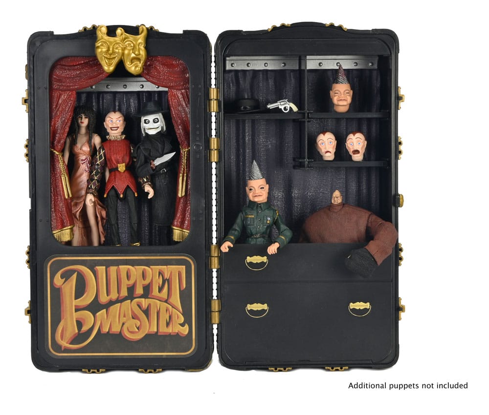 Puppet Master Action Figure 2 Pack Toulon's Puppet Case & Leech Woman 11 cm 0634482455913