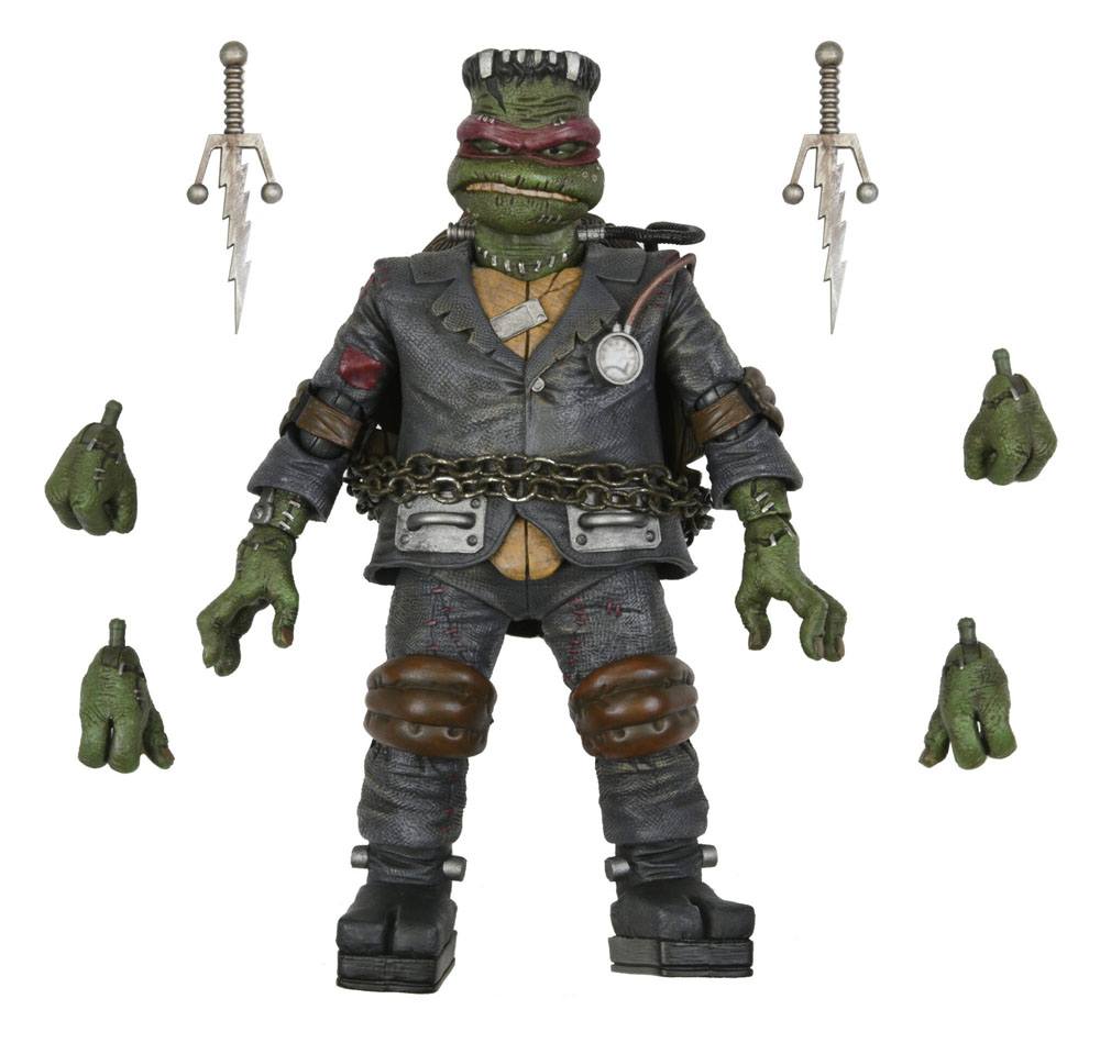 Universal Monsters x TMNT Action Figure Ultimate Raphael as Frankenstein's Monster 18 cm 0634482541883