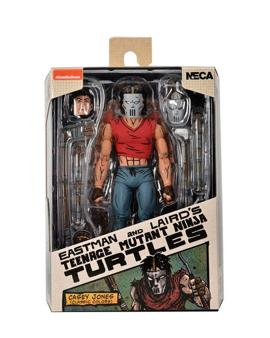 Teenage Mutant Ninja Turtles (Mirage Comics) Action Figure Casey Jones in Red shirt 18 cm 0634482543351