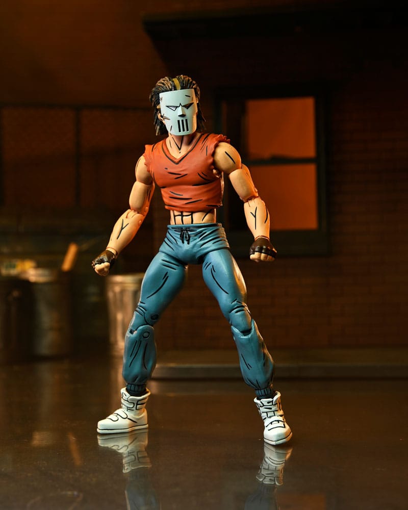 Teenage Mutant Ninja Turtles (Mirage Comics) Action Figure Casey Jones in Red shirt 18 cm 0634482543351