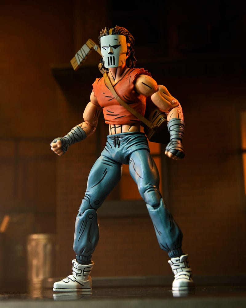 Teenage Mutant Ninja Turtles (Mirage Comics) Action Figure Casey Jones in Red shirt 18 cm 0634482543351