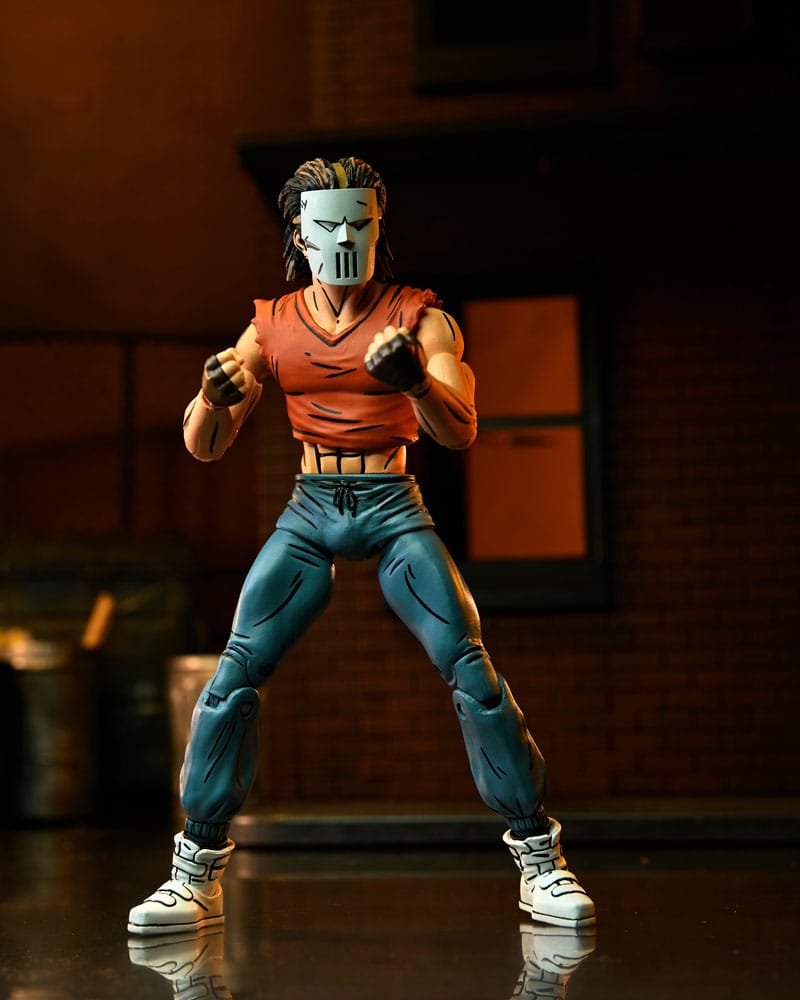 Teenage Mutant Ninja Turtles (Mirage Comics) Action Figure Casey Jones in Red shirt 18 cm 0634482543351