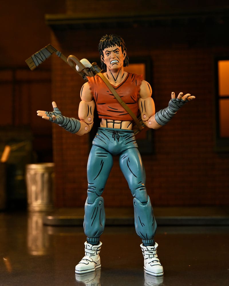 Teenage Mutant Ninja Turtles (Mirage Comics) Action Figure Casey Jones in Red shirt 18 cm 0634482543351