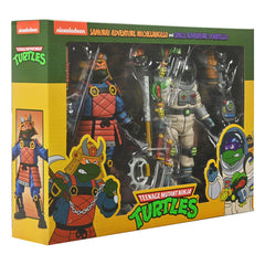 Teenage Mutant Ninja Turtles (Cartoon) Action Figure 2 Pack Space Adventure & Samurai Turtles 18 cm 0634482543450