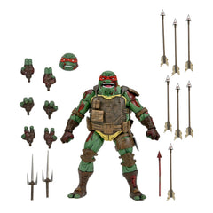 Teenage Mutant Ninja Turtles The Last Ronin Action Figure Ultimate First to Fall Raphael 18 cm 0634482543474