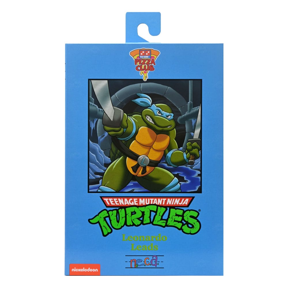 Teenage Mutant Ninja Turtles (Cartoon) Action Figure Ultimate Leonardo VHS 18 cm 0634482543528