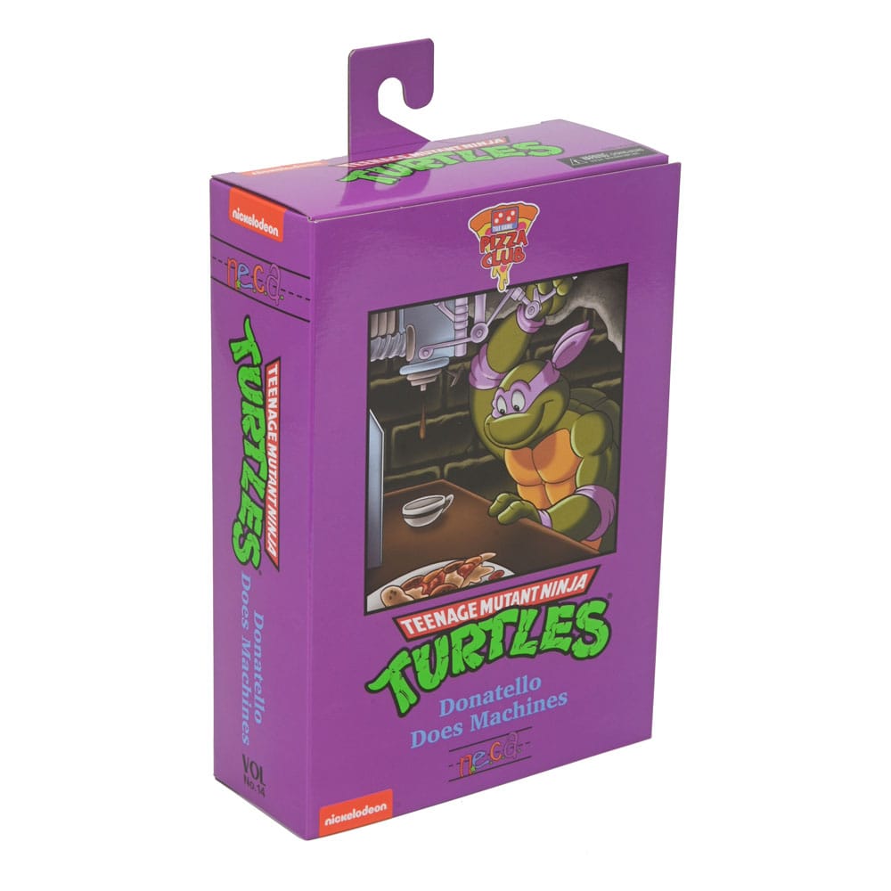 Teenage Mutant Ninja Turtles (Cartoon) Action Figure Ultimate Donatello VHS 18 cm 0634482543535