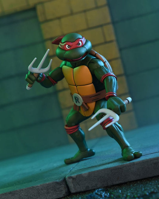 Teenage Mutant Ninja Turtles (Cartoon) Action Figure Ultimate Raphael VHS 18 cm 0634482543542