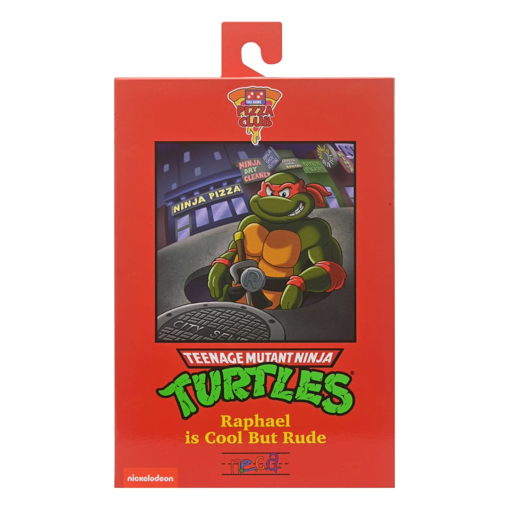 Teenage Mutant Ninja Turtles (Cartoon) Action Figure Ultimate Raphael VHS 18 cm 0634482543542