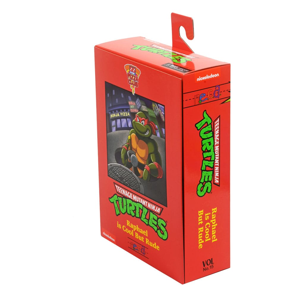 Teenage Mutant Ninja Turtles (Cartoon) Action Figure Ultimate Raphael VHS 18 cm 0634482543542